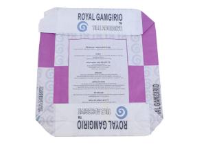 Quality Durable 20kg Block Bottom Valve Bag , Multiwall Kraft Paper Sacks For Tile Adhesive wholesale