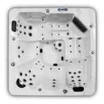 5 People Big Size Acrylic Hydro Massage Bathtub Hot Tub Spa With Air Bubble