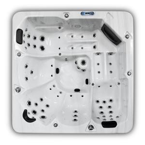 Quality American Style Air Jets Whirlpool Bathtub Massage Hot Tub With Waterfall wholesale