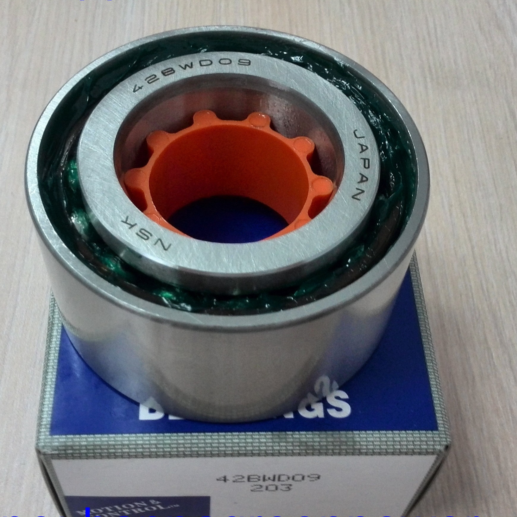 Automotive Wheel Bearing 45BWD06 Sealed Angular Contact Bearing 45x80x45mm