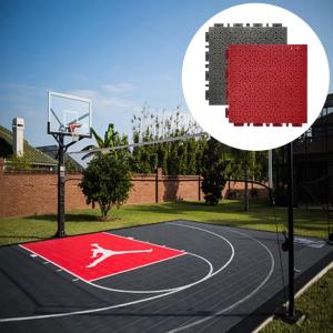 Quality Customised Water Repellent Interlocking Outdoor Badminton Basketball Flooring Sport Court Tiles wholesale