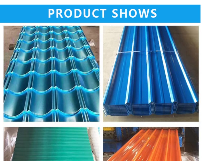 Galvalume PPGL Color Coated Steel Coil Tile Az120 Metal Corrugated