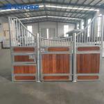 Customizable European Style Stall Fronts Bamboo Metal Free Standing For Security