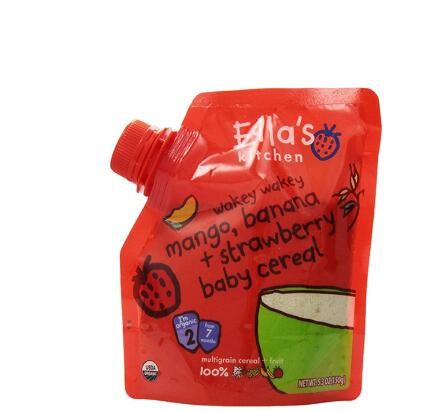 100% oxo biodegradable best quality cheap Plastic spout bag for Juice Packing