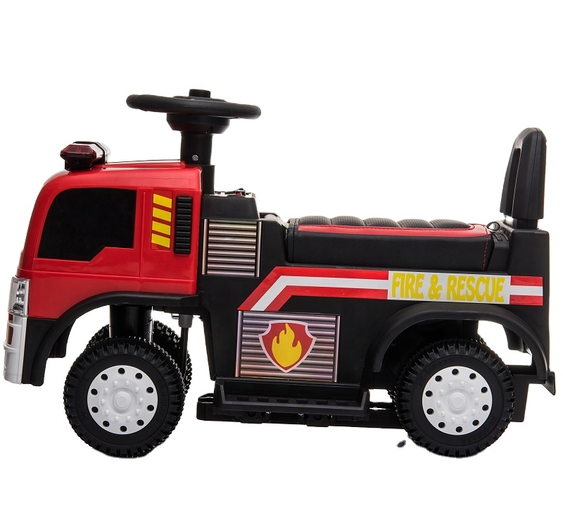 Hot 6V Children Ride On Battery Operated Sliding Fire Truck Lightweight and Affordable