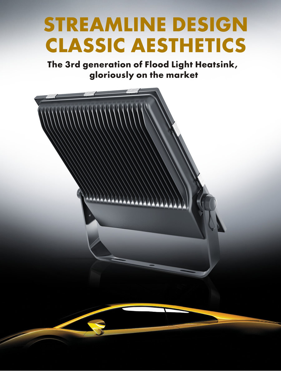 Outdoor Flat Pad Type 110 Lm / W 3030 Chip Waterproof LED Flood Lights 50w 80w 100W 150W 200W
