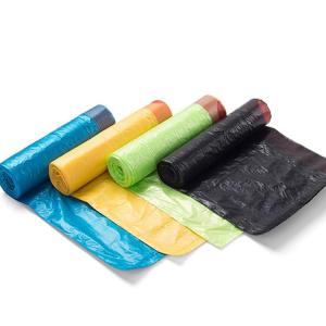 Quality Polythene Eco Friendly Plastic Garbage Bag Roll With Gravure Printing wholesale