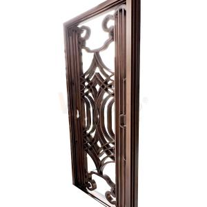 Quality Red Bronze Hairline Surface Inox Stainless Steel Sheet Dividers 304l Room Divider Screen wholesale