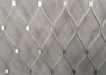 25x25mm 7x7 Stainless Steel Ferrule Rope Mesh CE