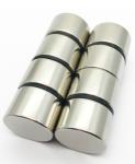 Professional Cylinder Strong Neodymium Magnets / Rare Earth Ndfeb N42 Magnet