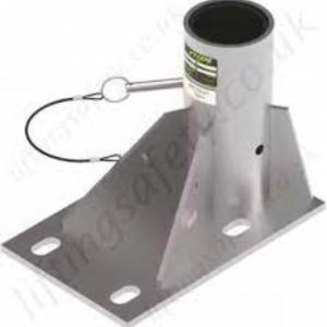 Quality Customized Steel and Stainless Steel Floor Mount Base Plate with OEM ODM Stamping Parts wholesale