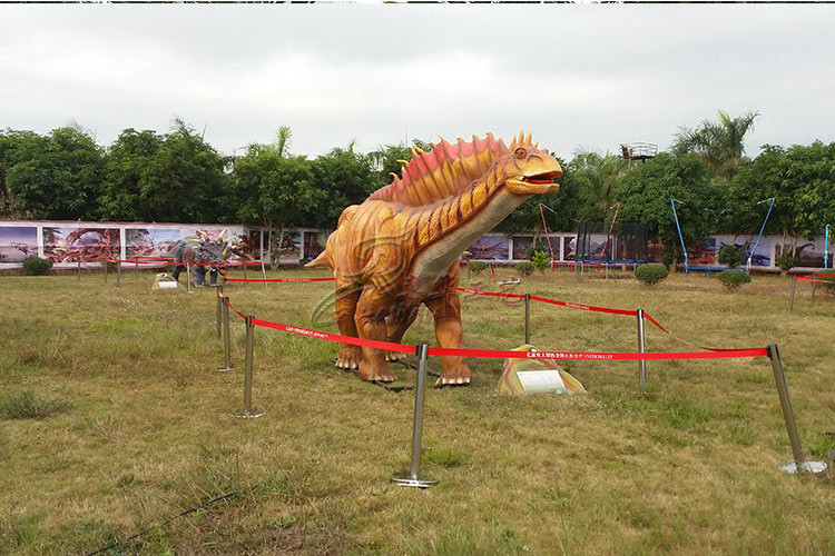 Lifesize Artificial Dinosaur Mold Amusement Park Equipment For Business Show
