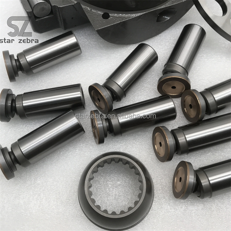 KX155/161/PSVL-54 Excavator Accessories Nine-Hole Swing Hydraulic Pump Bile Distribution Plate Plunger for 50*50*50