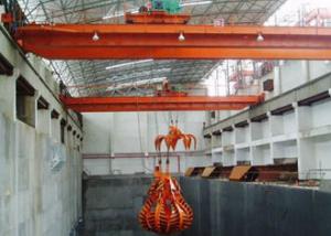 Quality Bridge Double Girder Overhead Crane Industrial 5-20t Grab Bucket 380V 50Hz wholesale
