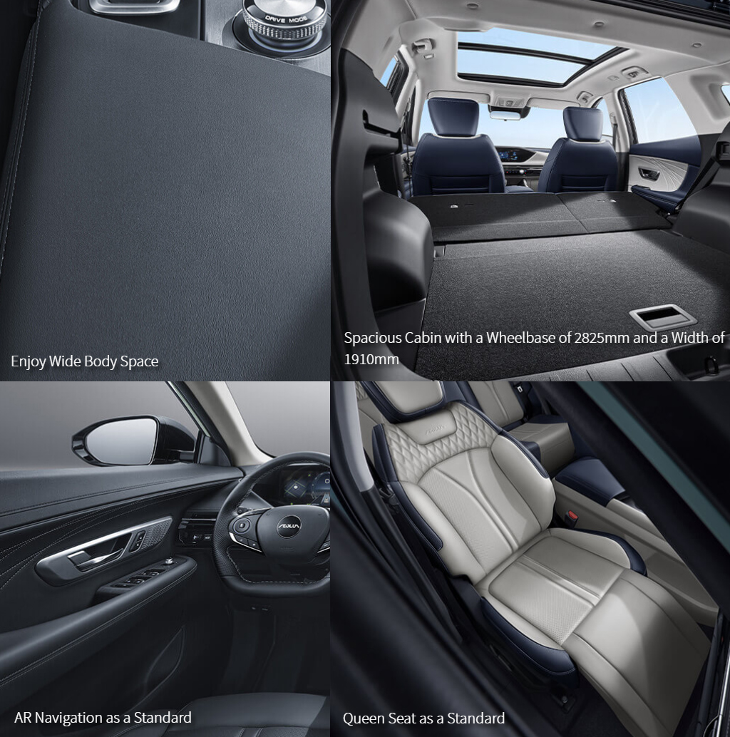 Dongfeng Family Auto's Style SUV 2024 Upgrade Version with Maximum Power of 200-250Ps and Minimum Grand Clearance of 10°-15°