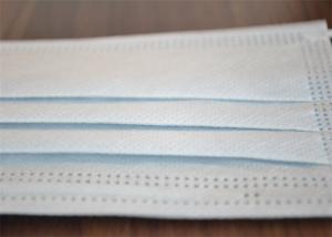 Quality Three Layers Disposable Earloop Face Mask Non Woven Polypropylene Fabric wholesale