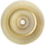 13 Inch Beautiful Shiny Brown Glass Charger Plates For Events