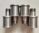 Easy Install Hastelloy C Wire Wrapped Screen Nozzle for Duplex Stainless Steel