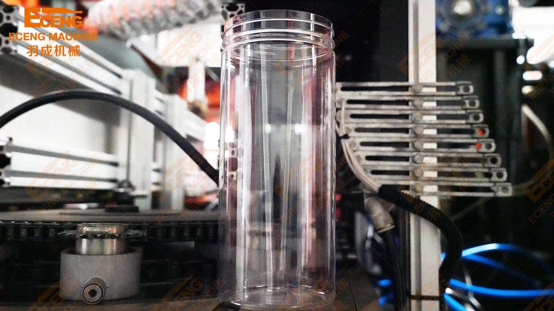 Jar Can PET Bottle Blow Molding Machine Automatic 4 Cavities Wide Mouth J4