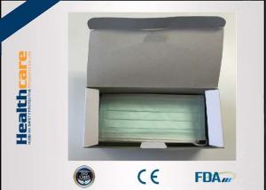 Quality Green Polypropylene Disposable Mouth Mask ASTM D3776/ASTM D 5035 Standard wholesale