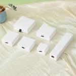 Custom Logo Size Luxury Sliding Box with Ribbon Cord Gift Jewelry Box Set Drawer
