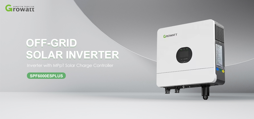Growatt Hybrid Solar Inverter 48V 5Kw 6Kw 10Kw 12Kw 20Kw SPF 6000ES Output Frequency 50/60Hz