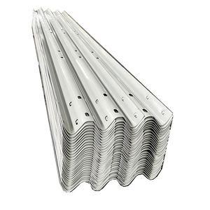Quality Q355 Guardrail Steel Security W Beam Guardrail Traffic Crash Barrier wholesale