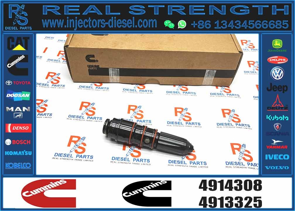 Fuel injector 4914308 High pressure fuel common rail injectors for automotive diesel engines