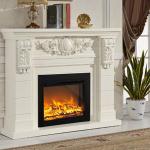 52 "1020mm European home hotel style built-in wall electric fireplace 750-1500W