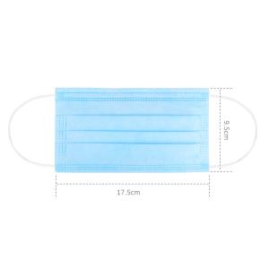 Quality Nonwoven 3 Ply Disposable Dust Mask With Meltblown Filter Inside Products wholesale