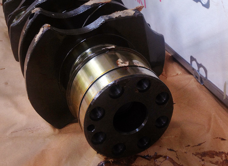 High Quality Diesel Engine 8-98029270-5 4HK1 Forged steel Crankshaft For Isuzu Excavator Spare Parts