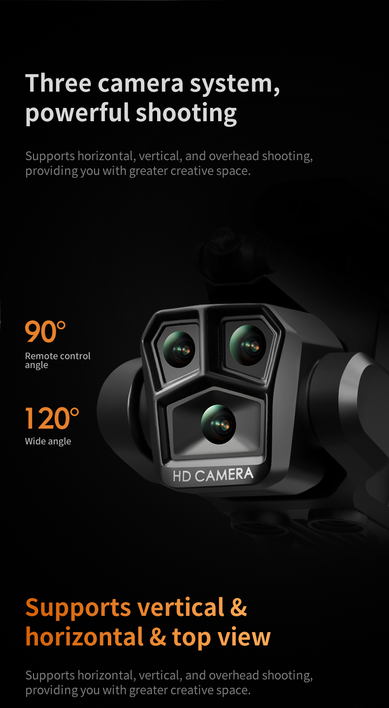 K10 Max Obstacle Avoidance Drone 4K Ultra HD Camera 2.4G RC Quadcopter Four-way Optical Flow Mini Foldable K10 Fpv Drones