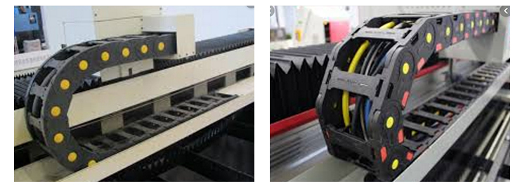 40*55mm Outer Hole Size CNC Machine Engineering Cable Carrier Drag Chain