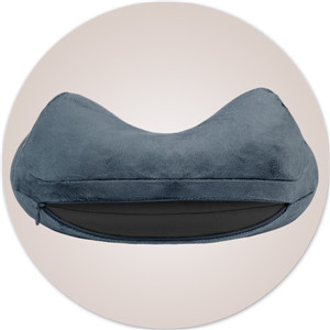 Velvet material travel pillow