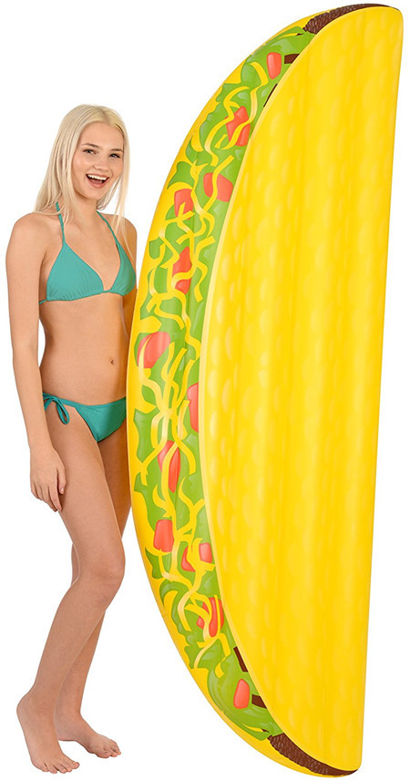 Customized Pool Floats Taco Pool Raft