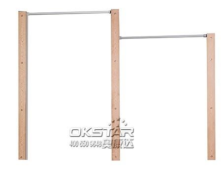 outdoor wooden fitness equipment--WP cheap outdoor exercise equipment uneven bar