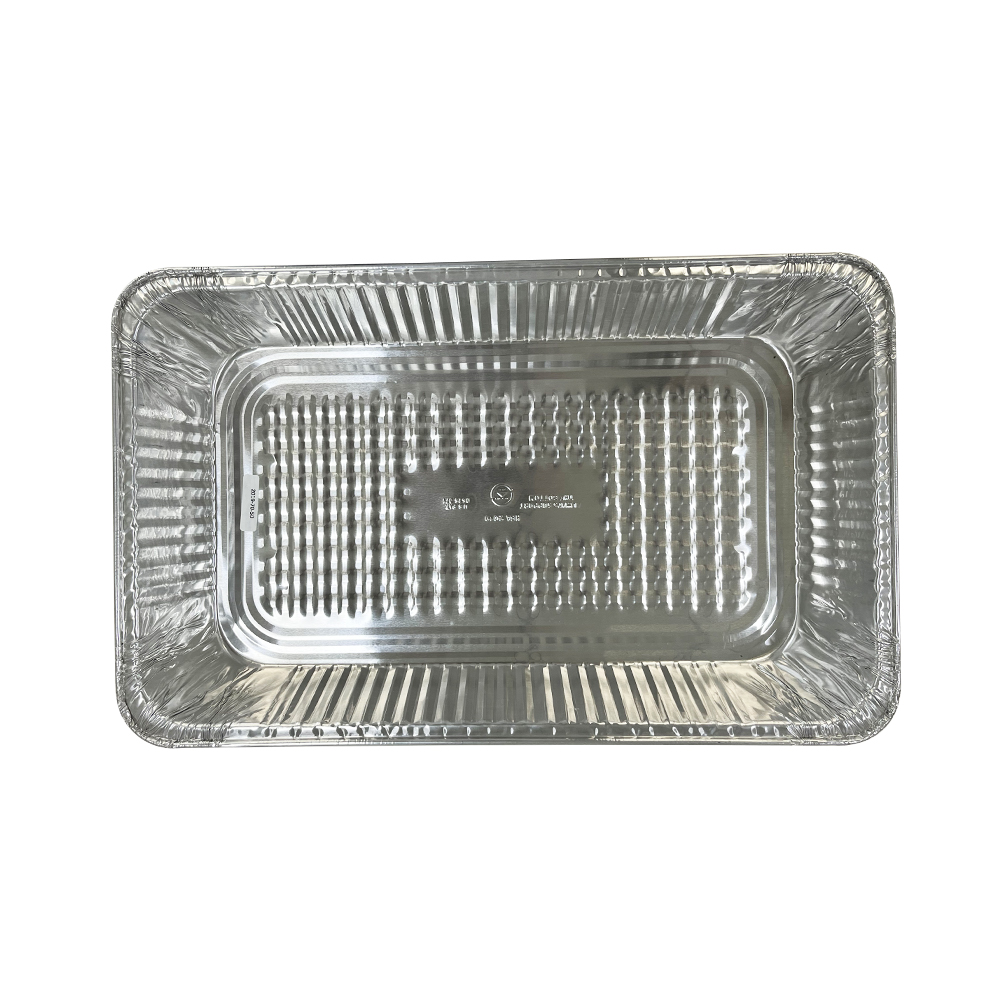 Half Size Aluminium Container for Food Packaging Custom Order Pulp Moulding Process