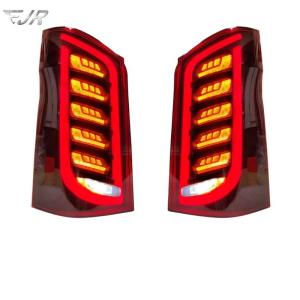 Quality 16-21 Taillight Assembly For Mercedes Benz Vito V Class Retrofit Flow Direction LED Running Lights V260 W447 wholesale