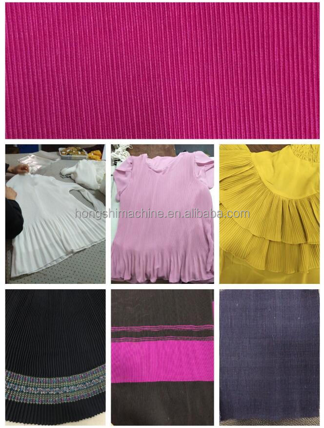 Multifunction Textile Cloth Pleater Machine Computerized Skirt Fabric Ribbon Pleating Machine