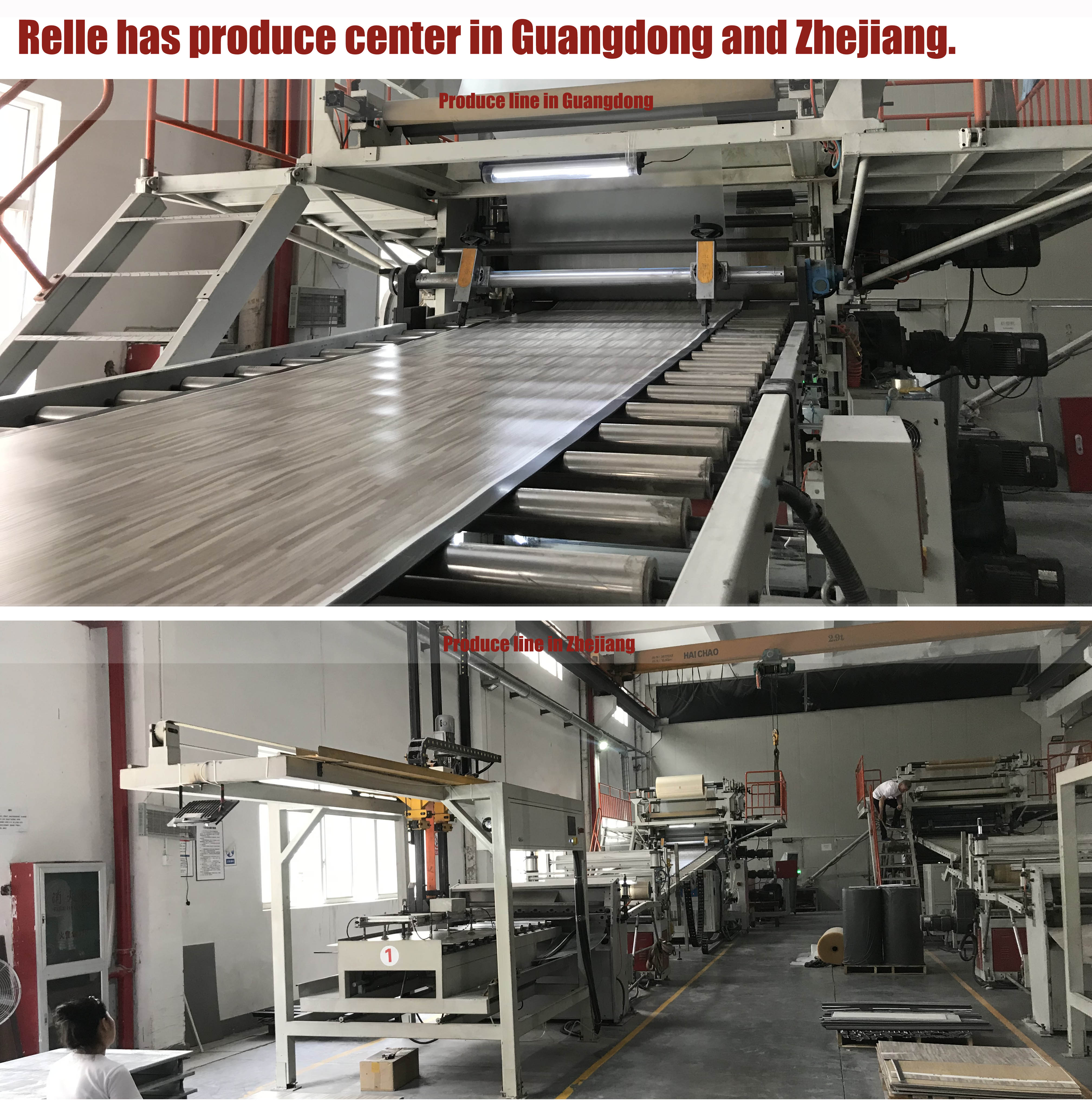 Anti Fire Click Lock PVC Flooring Eco Friendly Composite Parquet Flooring