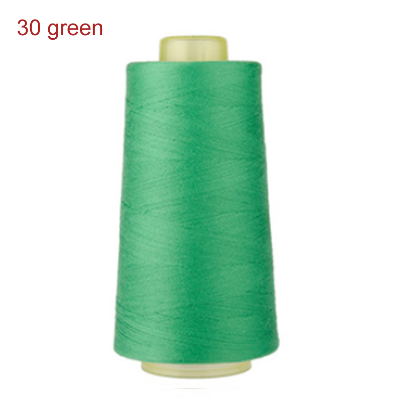 Wholesale 2500yards for clothing accessories colorful 100% Spun nylon sewing thread