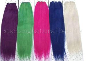 Quality Colored Straight Non Remy Human Hair wholesale