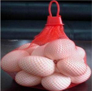 Quality Uniform Mesh Mesh Packaging Sleeves , Tubular Netting Sleeves Firm Bottom wholesale