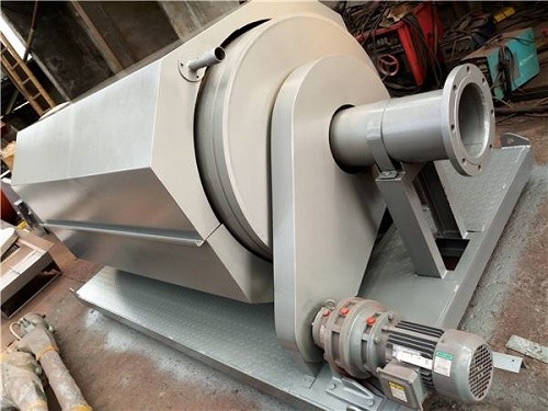 Stainless Steel Waste Water Filtration System , White Rotary Drum Filter