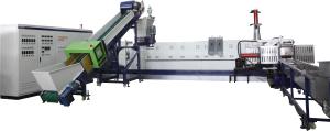 Quality Double Stage Single Screw Extruder Automatic PE Film Washing System Electrical Heating wholesale