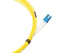 PVC LSZH Jacket LC LC Single Mode Patch Cord