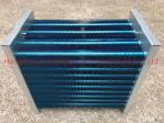 Refrigeration Hot Water Coils HVAC Anti Corrosive Blue Fin Copper Condenser