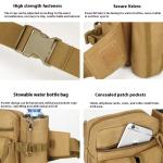 Fanny Pack Men'S Multi-Functional Sports Waterproof Small Fanny Pack Kettle