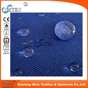 Quality 100 Cotton Twill Water Oil Repellent Fireproof Cloth Material Arc Flash Protective wholesale