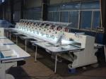 Flat High Speed Embroidery Machine , Commercial Monogramming Machine 1000RPM